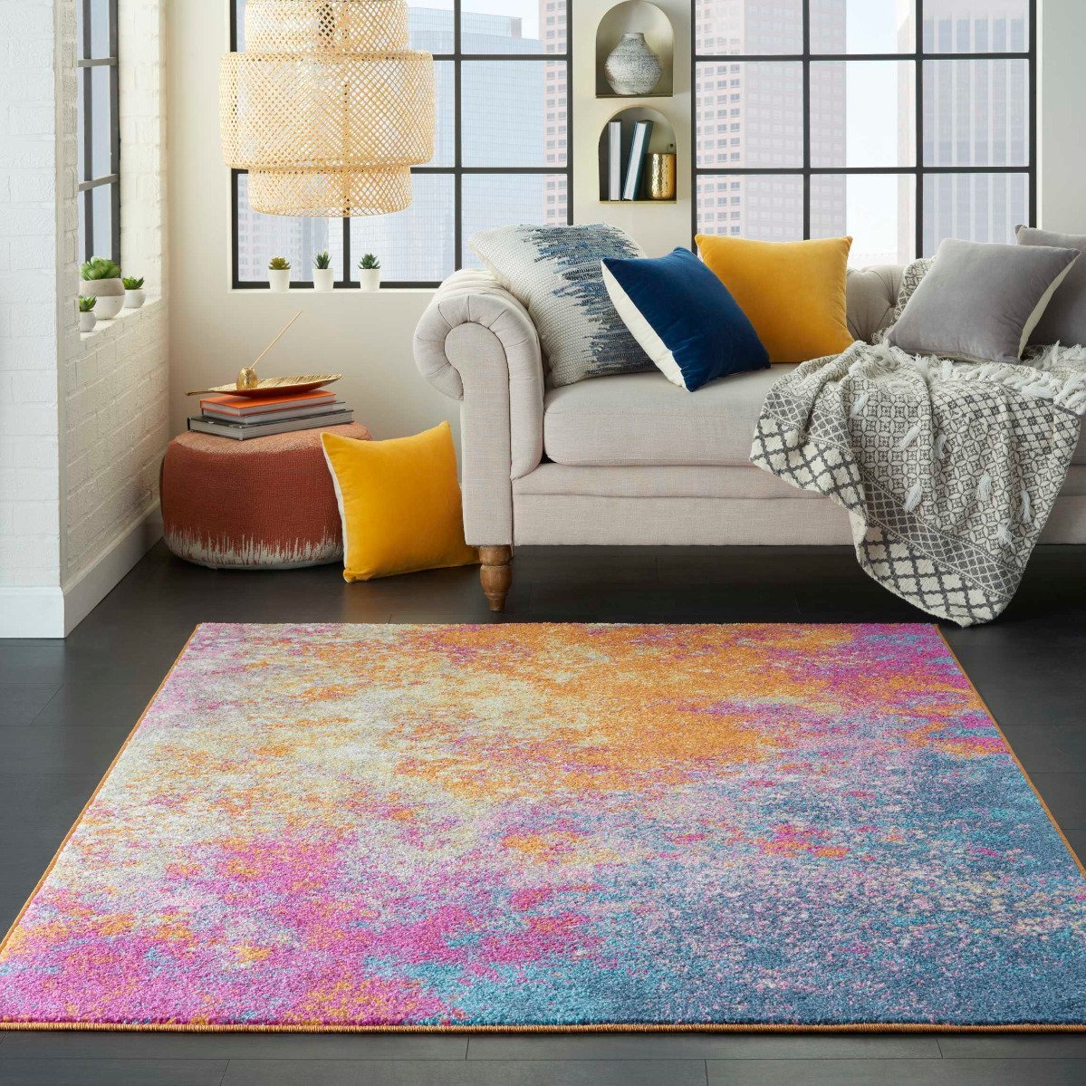 Passion Psn10 Sunburst Rug - Rug & Home