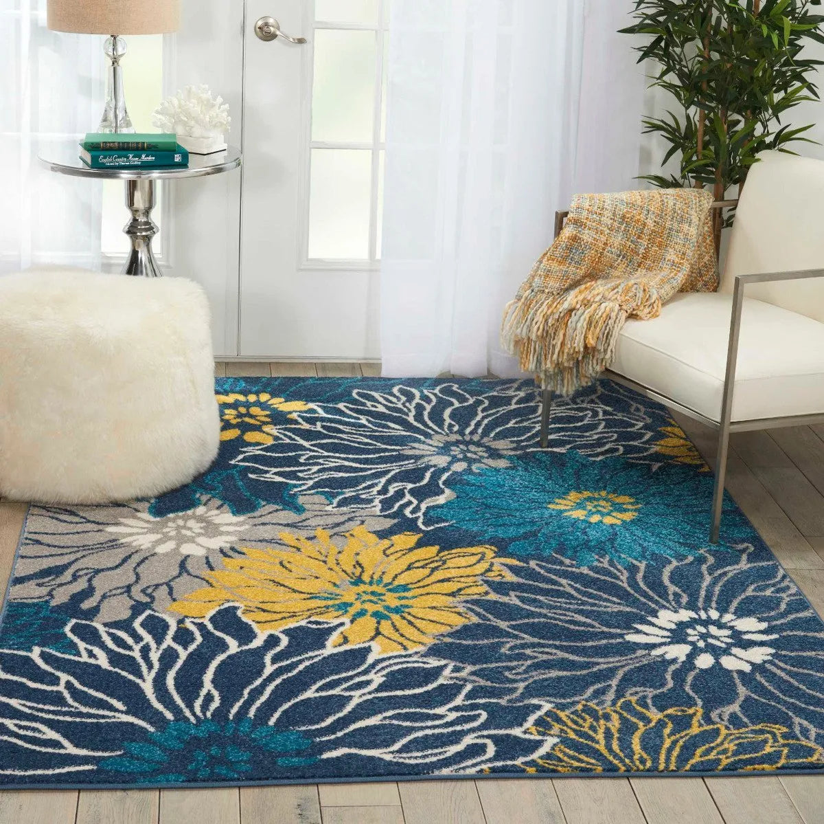 Passion Psn17 Blue Rug - Rug & Home