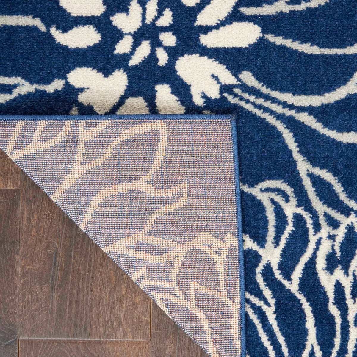 Passion Psn17 Navy Ivory Rug - Rug & Home