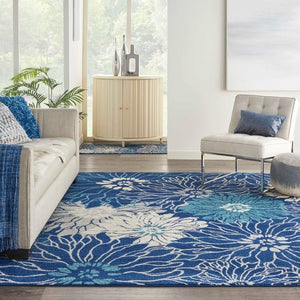 Passion PSN17 Navy Ivory Rug - Rug & Home