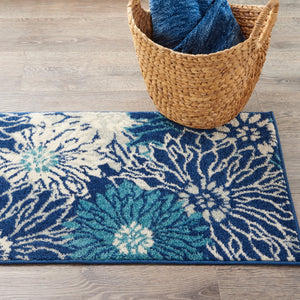 Passion Psn17 Navy Ivory Rug - Rug & Home