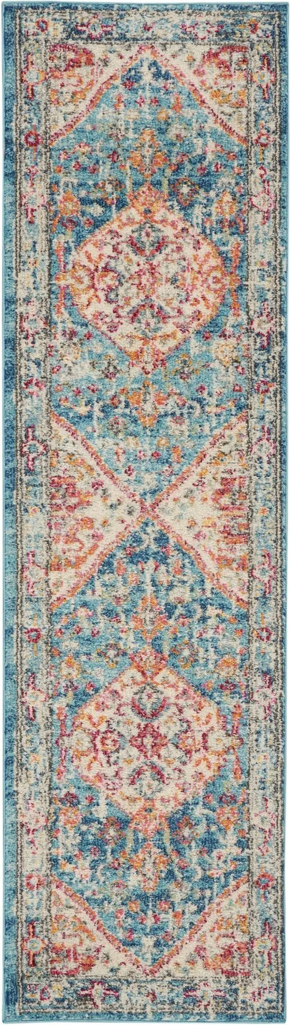 Passion PSN23 Ivory/Light Blue Rug - Rug & Home