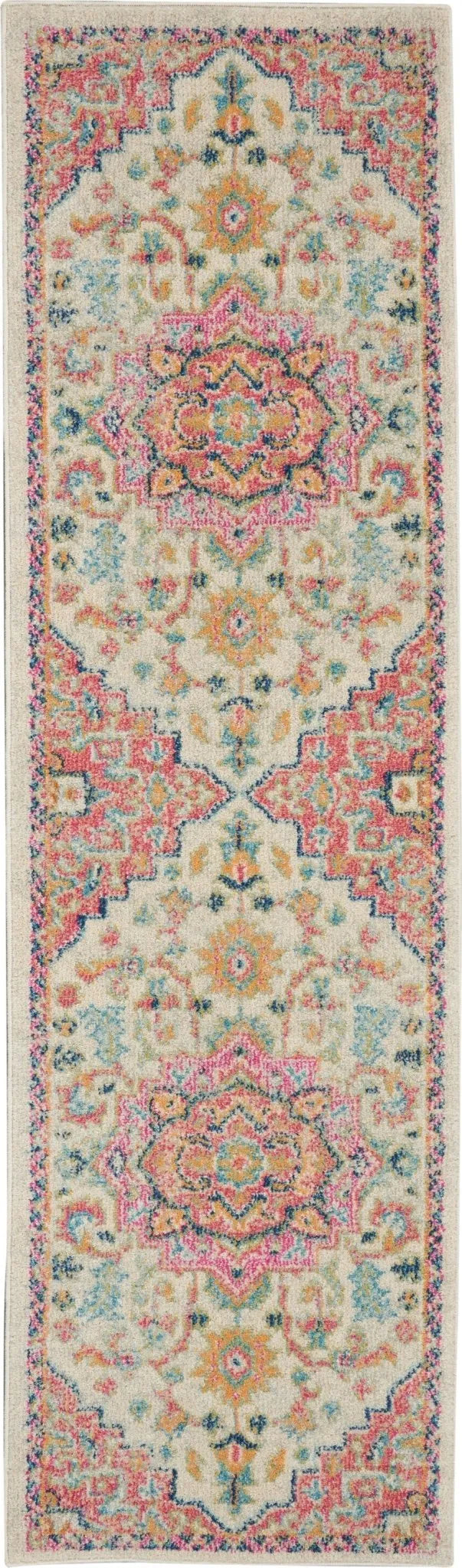 Passion PSN25 Ivory/Pink Rug - Rug & Home