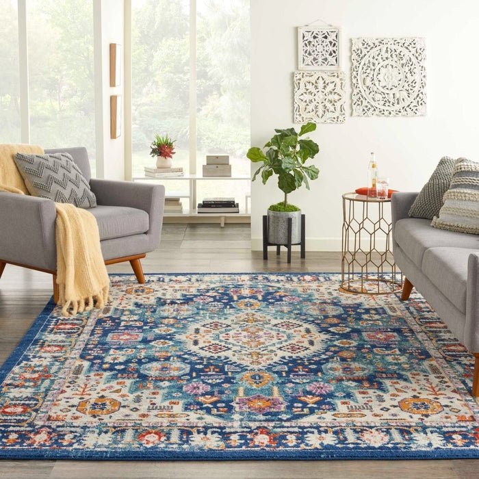 Passion PSN29 Blue/Multicolor Rug - Rug & Home