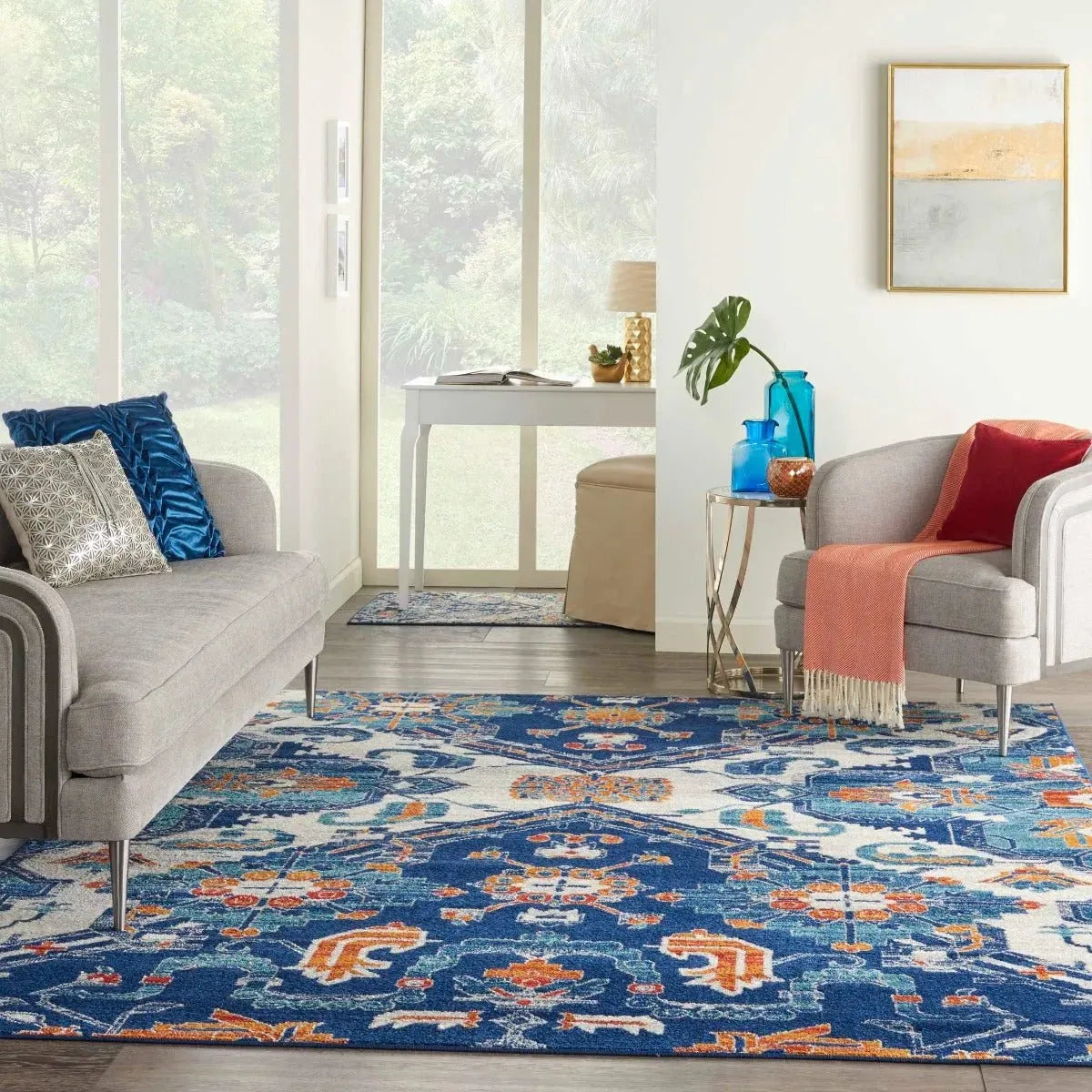 Passion PSN31 Blue/Multicolor Rug