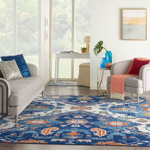 Passion PSN31 Blue/Multicolor Rug - Rug & Home