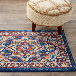 Passion PSN33 Blue/Multicolor Rug - Rug & Home