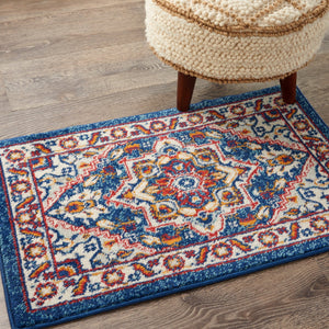 Passion PSN33 Blue/Multicolor Rug - Rug & Home