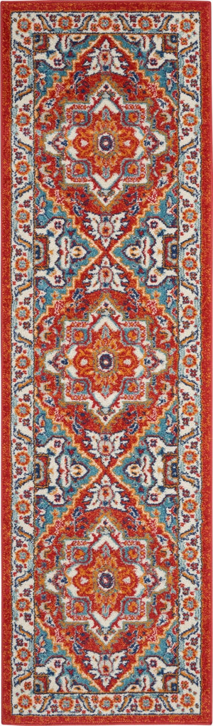 Passion PSN33 Red Multi Colored Rug - Rug & Home