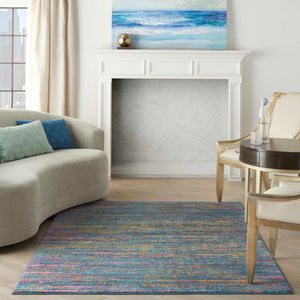 Passion PSN35 Blue/Multicolor Rug - Rug & Home