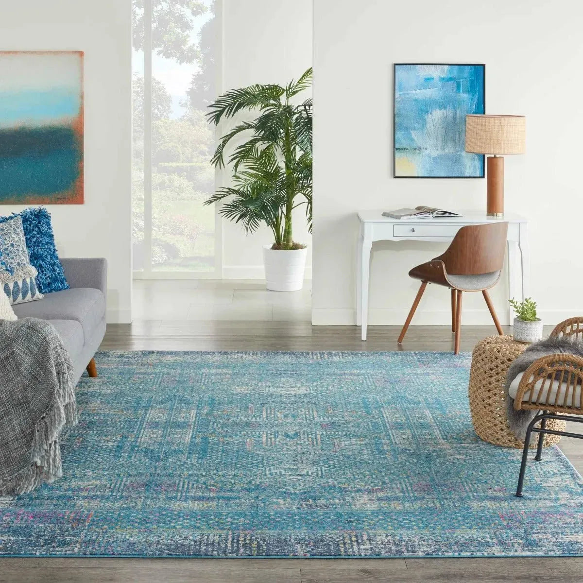Passion PSN38 Blue Rug