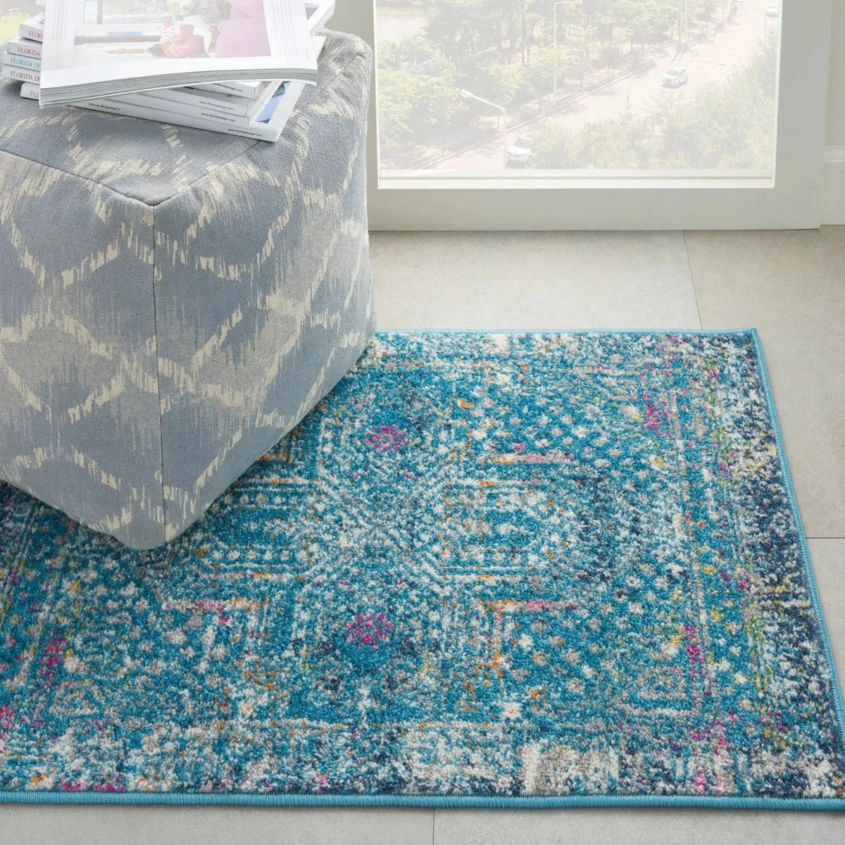 Passion PSN38 Blue Rug