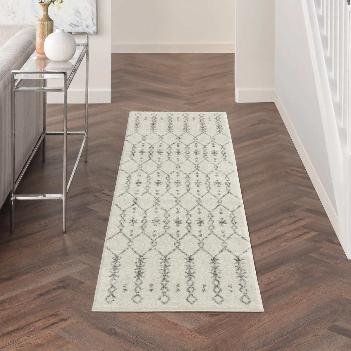 Passion PSN40 Ivory/Grey Rug - Rug & Home