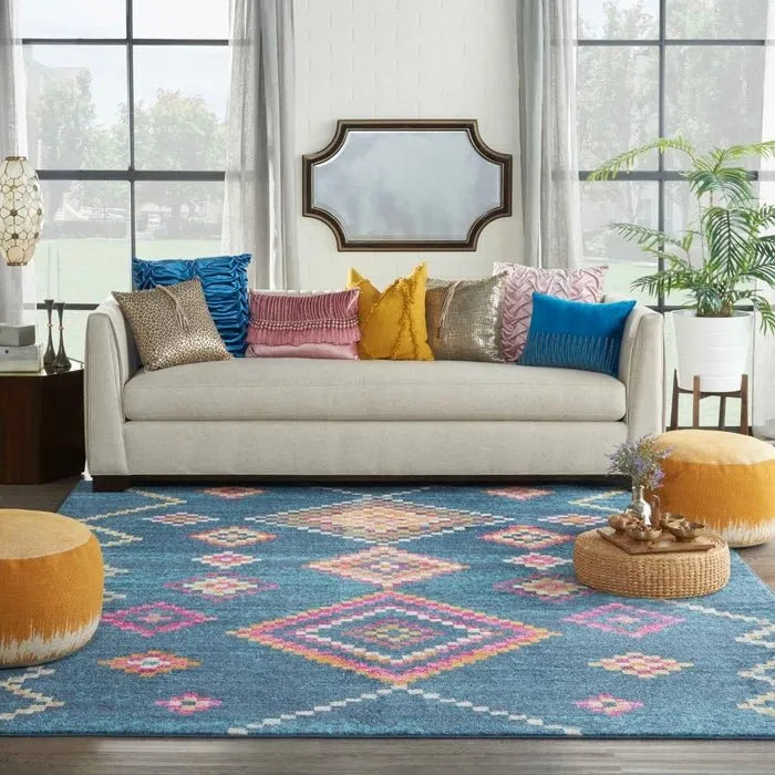 Passion PSN44 Navy Rug - Rug & Home