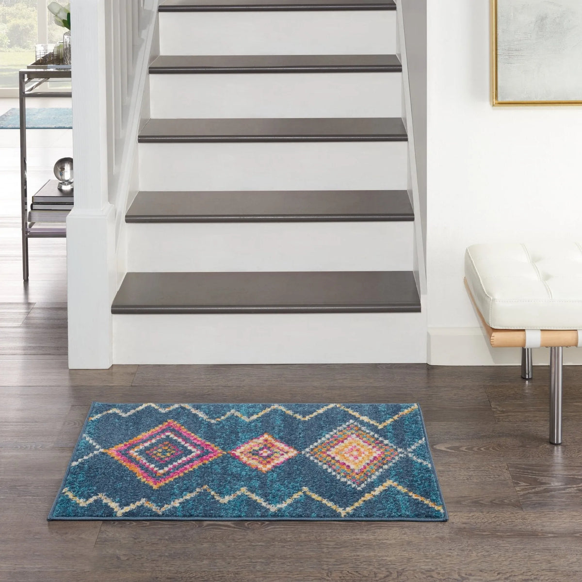 Passion PSN44 Navy Rug - Rug & Home