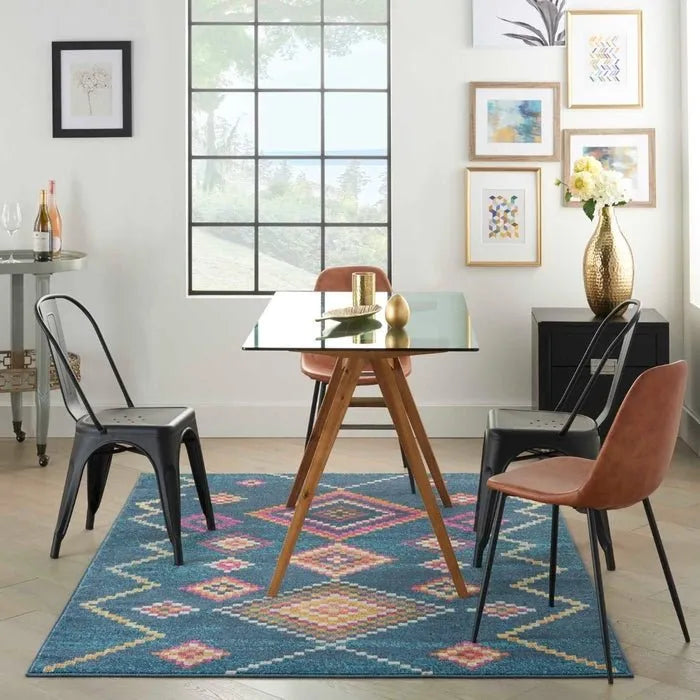 Passion PSN44 Navy Rug - Rug & Home