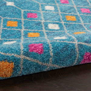 Passion PSN45 Blue/Multicolor Rug - Rug & Home