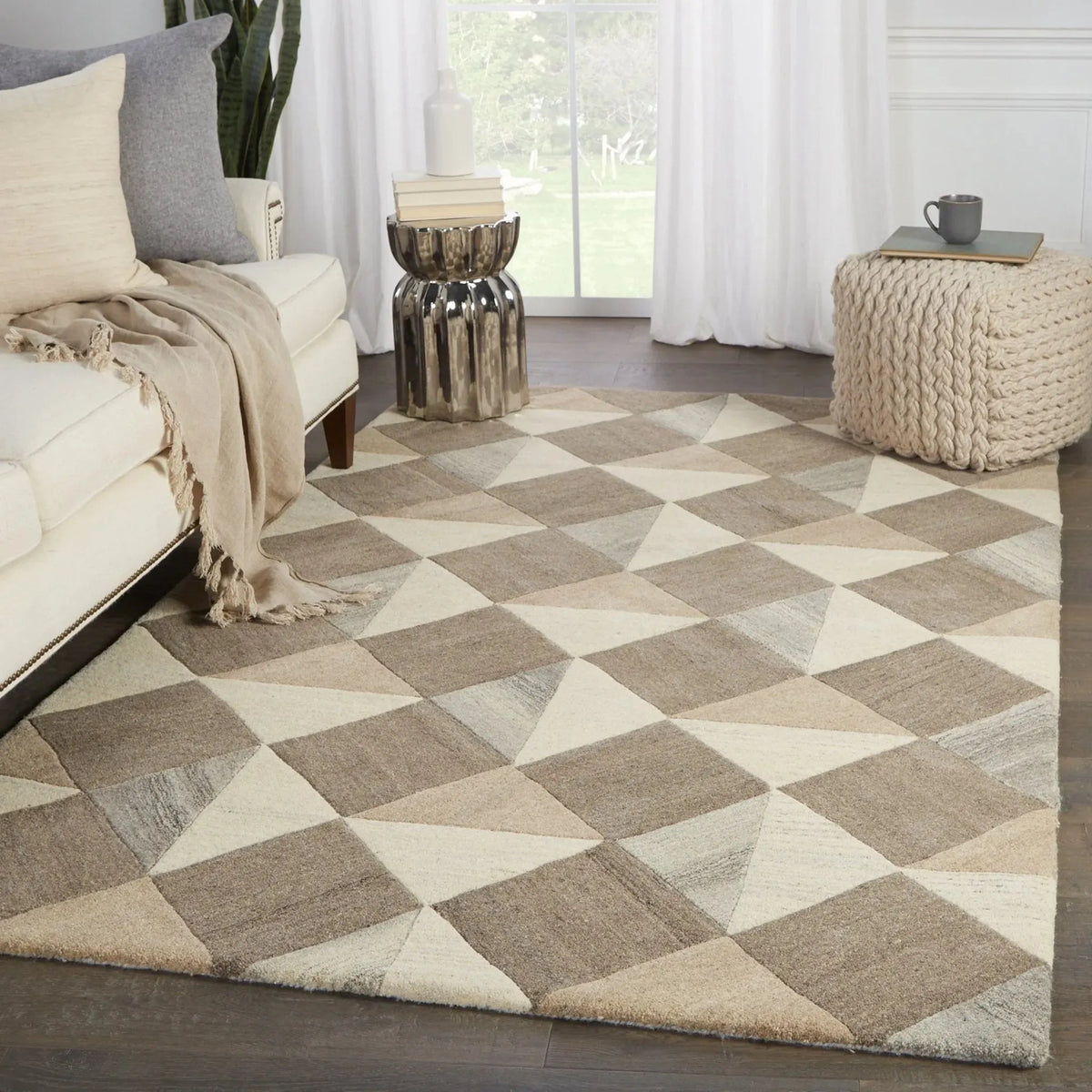 Pathways By Verde Home Pvh01 Paris Brown/Cream Rug