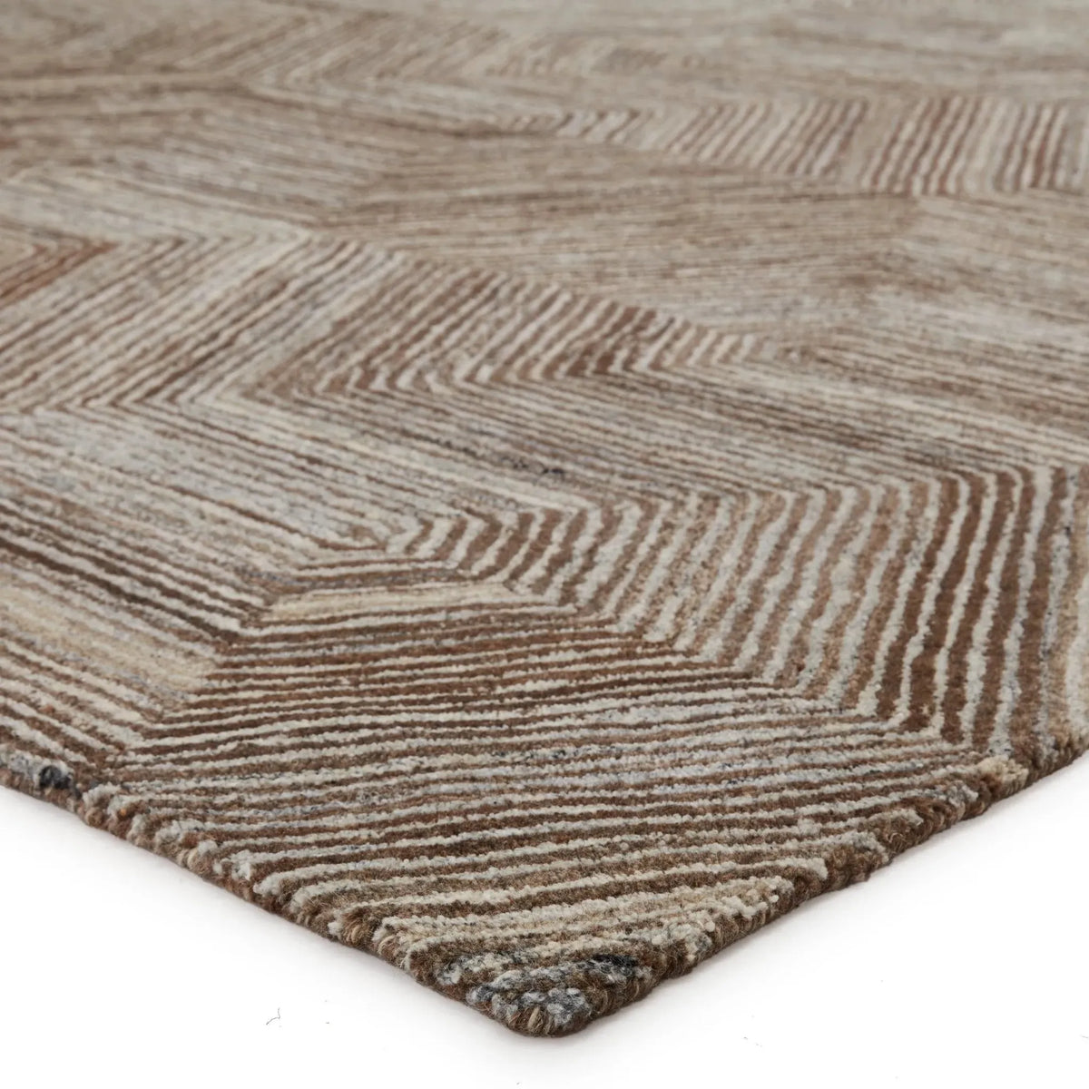 Pathways By Verde Home Pvh05 Rome Brown/Light Gray Rug