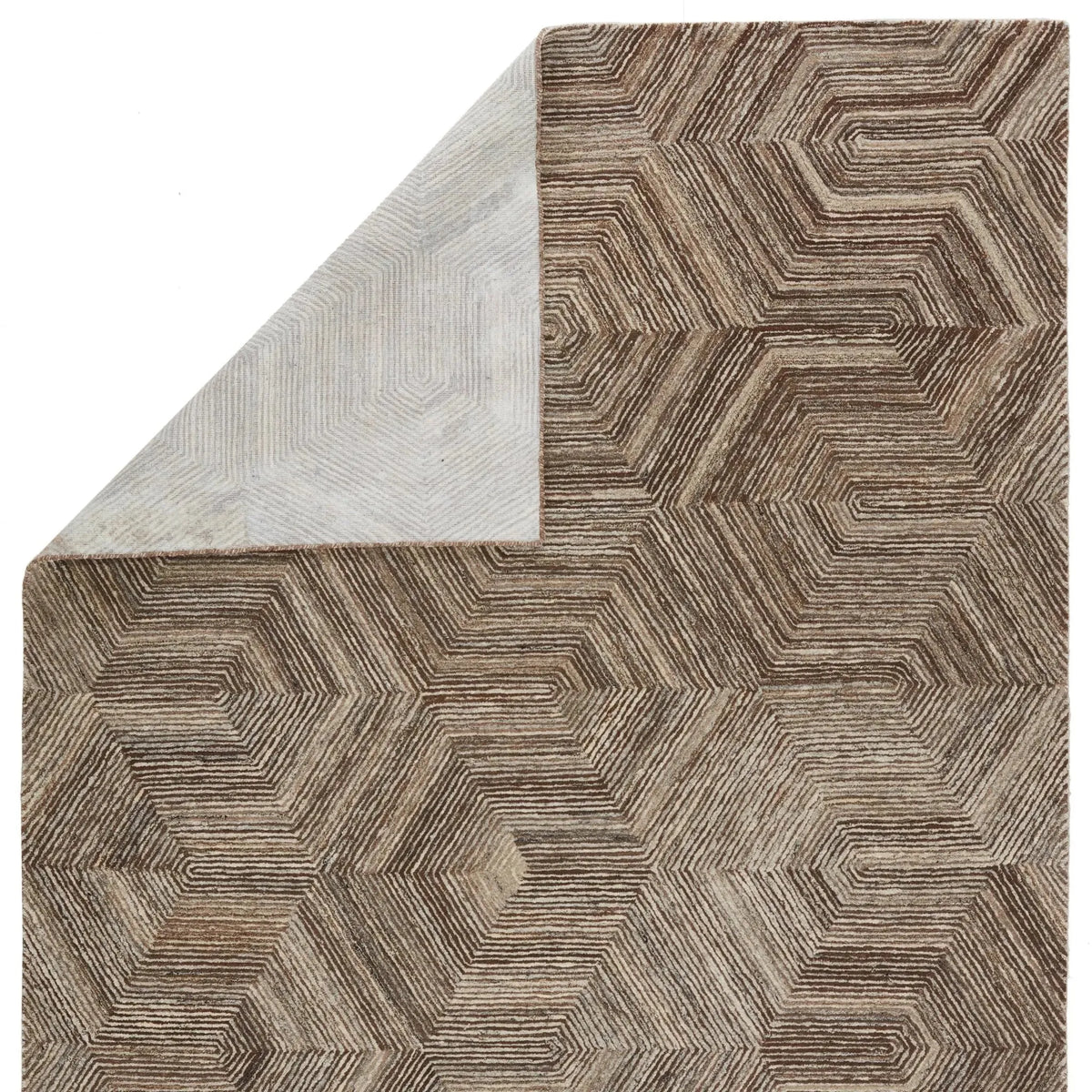 Pathways By Verde Home Pvh05 Rome Brown/Light Gray Rug
