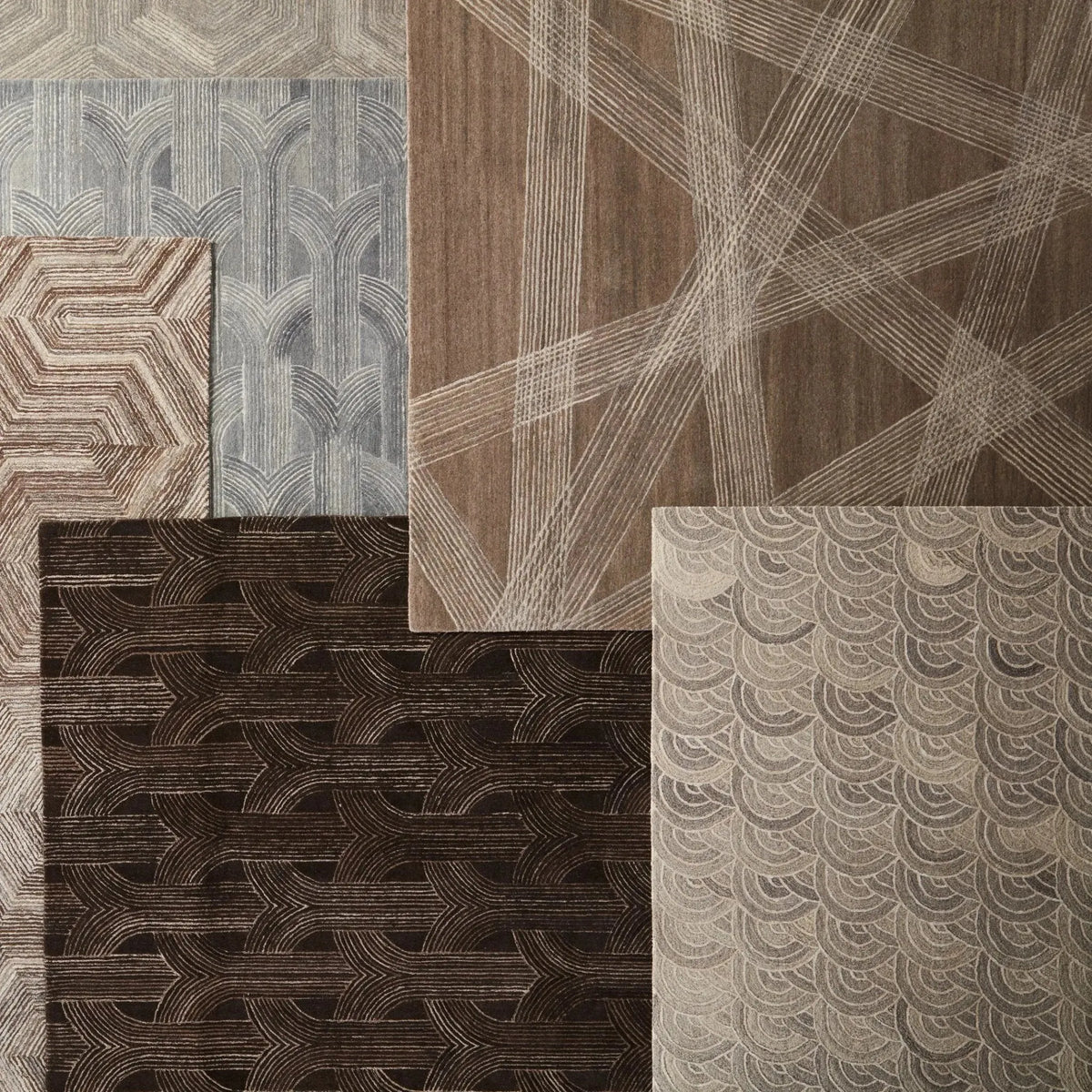 Pathways By Verde Home Pvh09 Manhattan Dark Brown/Ivory Rug