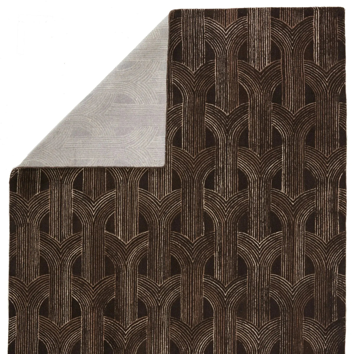 Pathways By Verde Home Pvh09 Manhattan Dark Brown/Ivory Rug