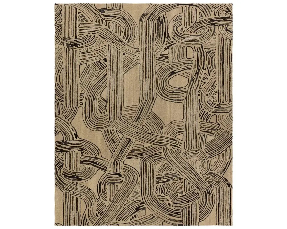 Pathways PVH12 Brown/Black Rug - Rug & Home