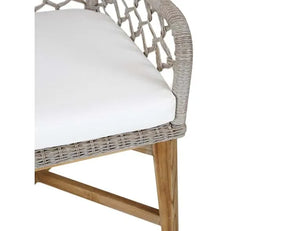 Paulo Outdoor Dining Chair Grey - Rug & Home