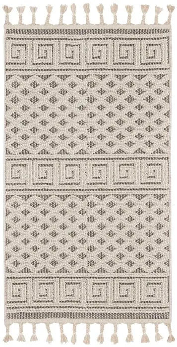 Paxton PAX05 Ivory/Grey Rug - Rug & Home