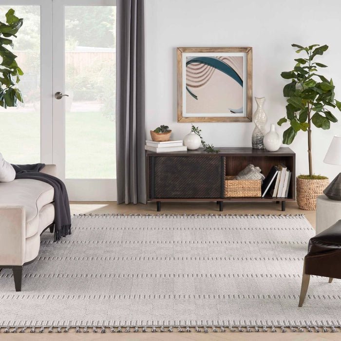 Paxton PAX06 Grey/Ivory Rug - Rug & Home
