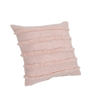 Pearl Blush Overtufted Solid LR07515 Throw Pillow - Rug & Home