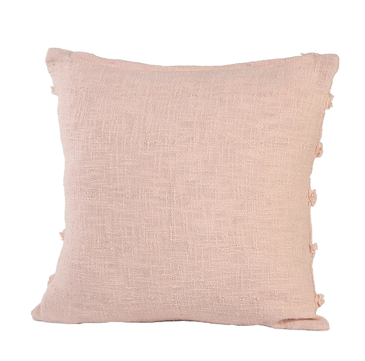 Pearl Blush Overtufted Solid LR07515 Throw Pillow - Rug & Home