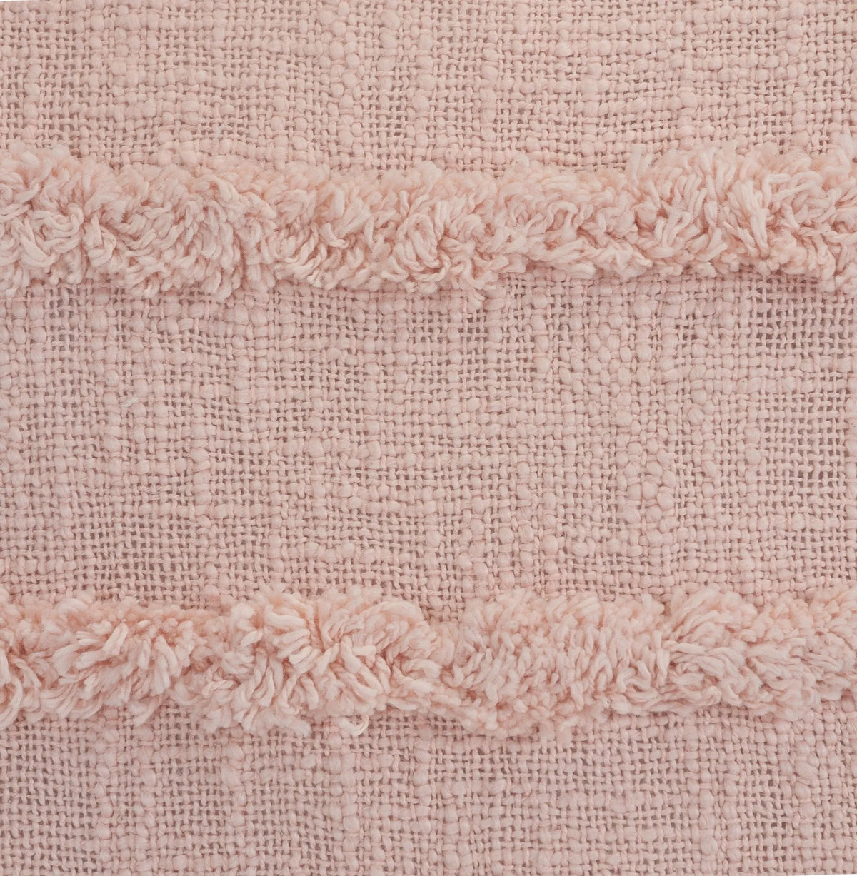 Pearl Blush Overtufted Solid LR07515 Throw Pillow - Rug & Home