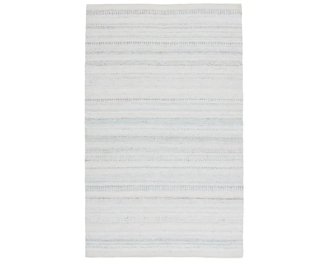 Penrose PNR02 Rust/Sky Blue Rug