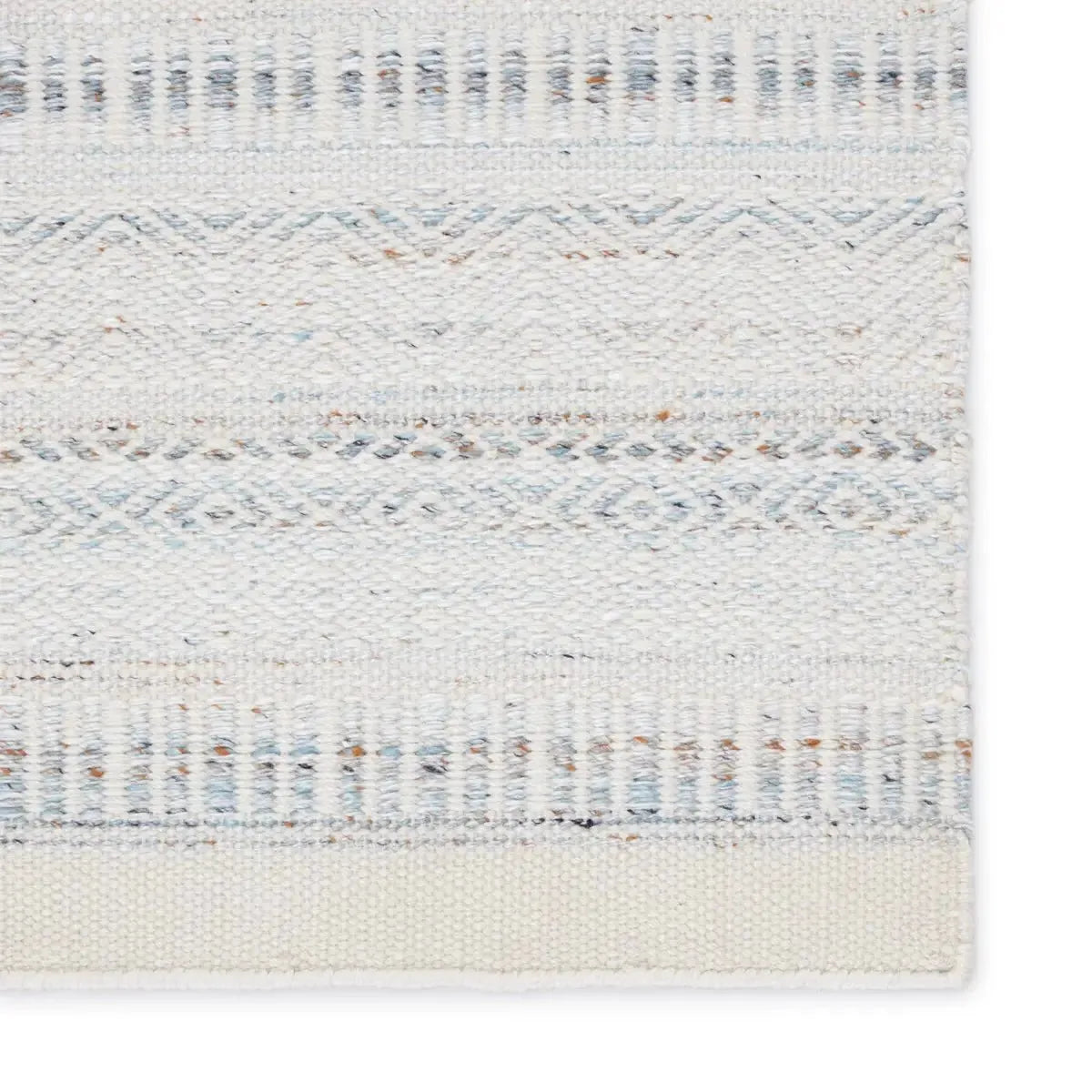 Penrose PNR02 Rust/Sky Blue Rug