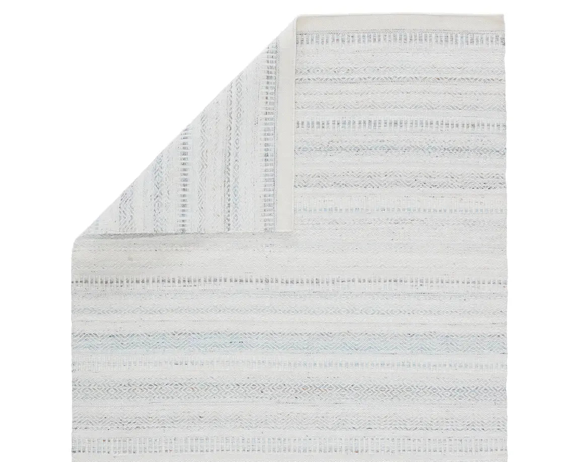 Penrose PNR02 Rust/Sky Blue Rug