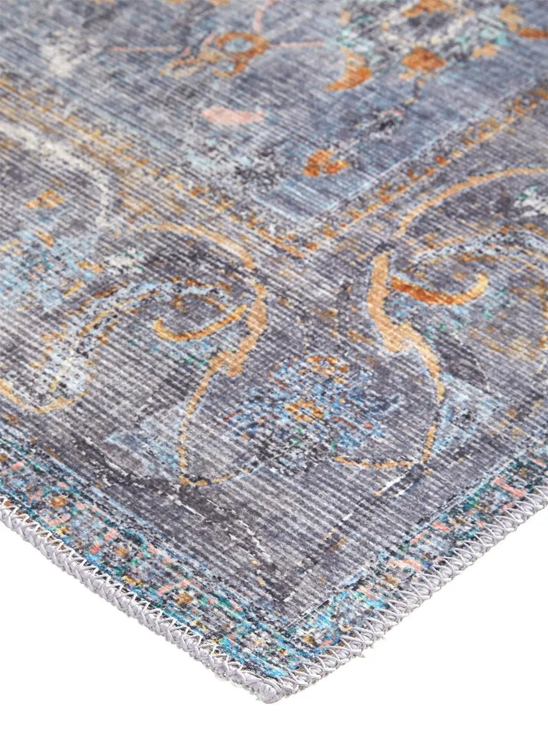 Percy 39Aff Blue Rug - Rug & Home