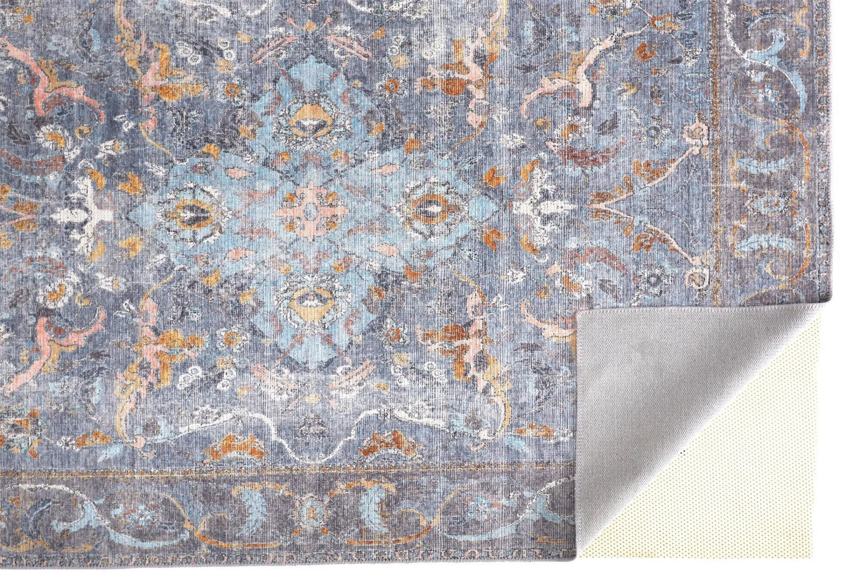 Percy 39Aff Blue Rug - Rug & Home