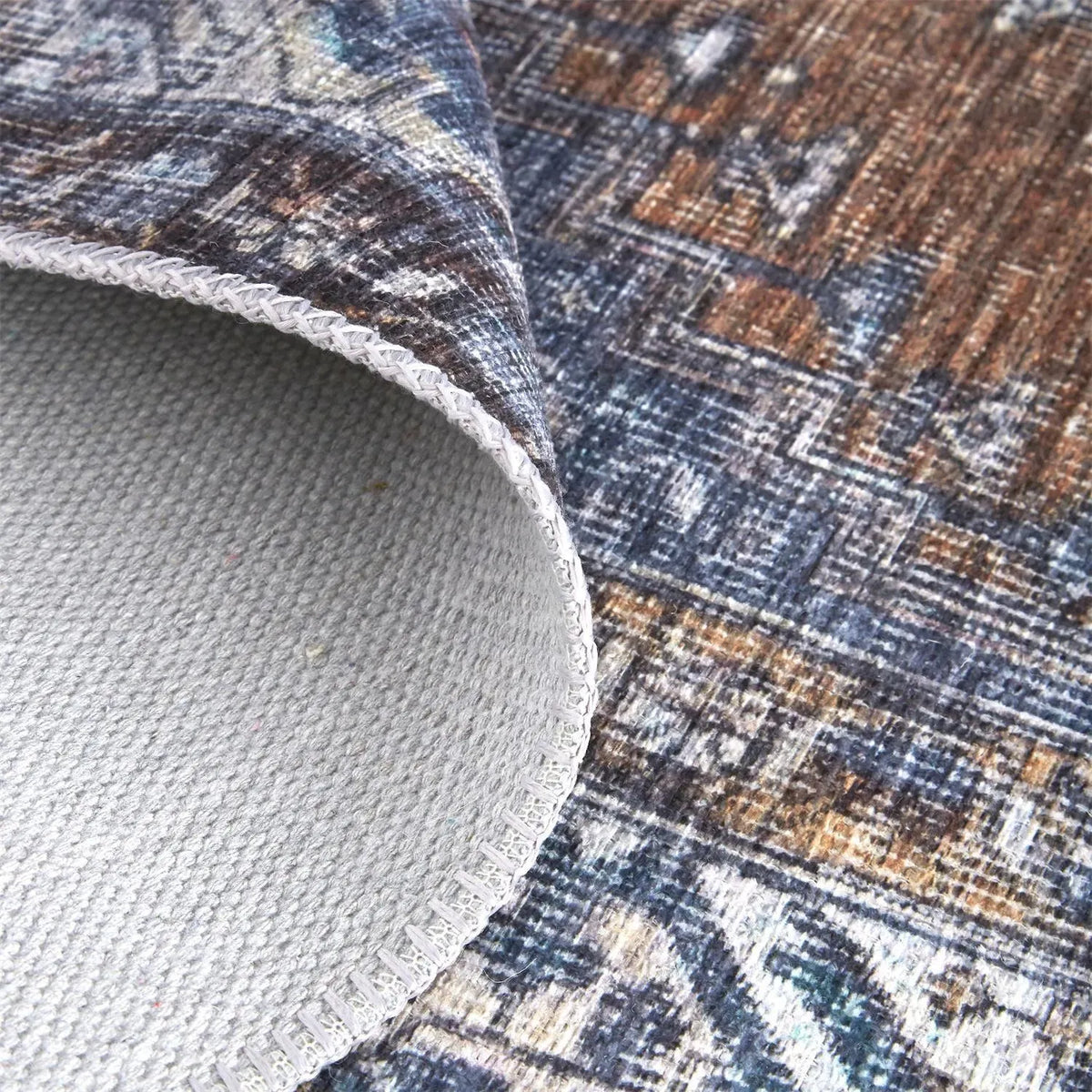 Percy 39Aif Blue/Brown Rug