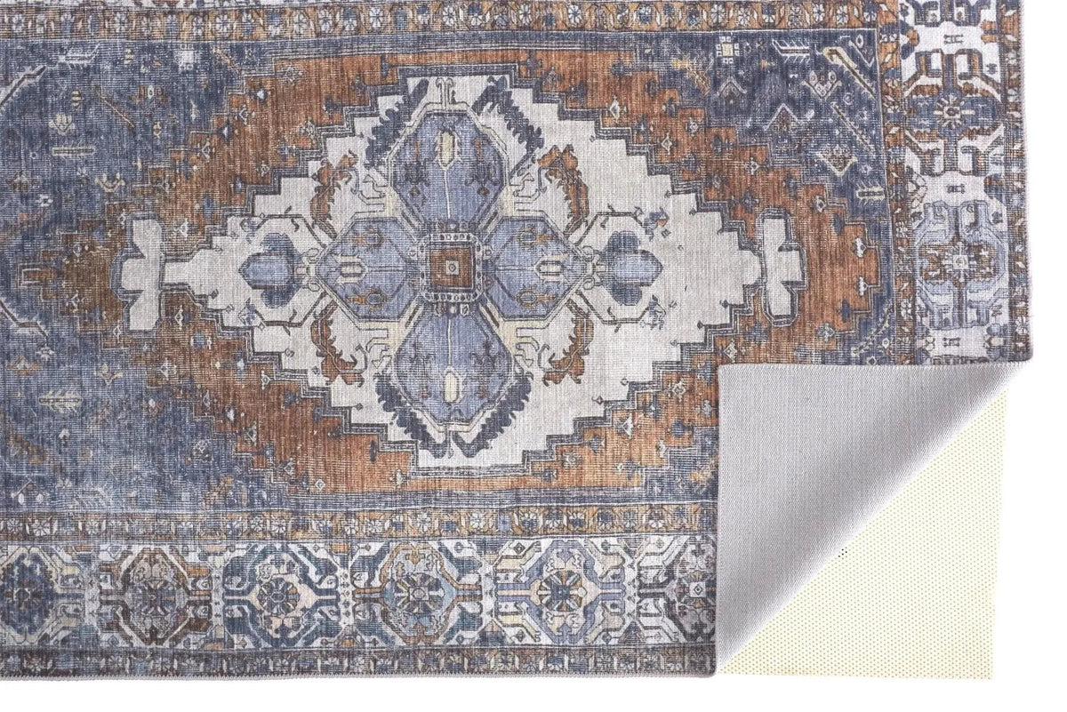 Percy 39Aif Blue/Brown Rug