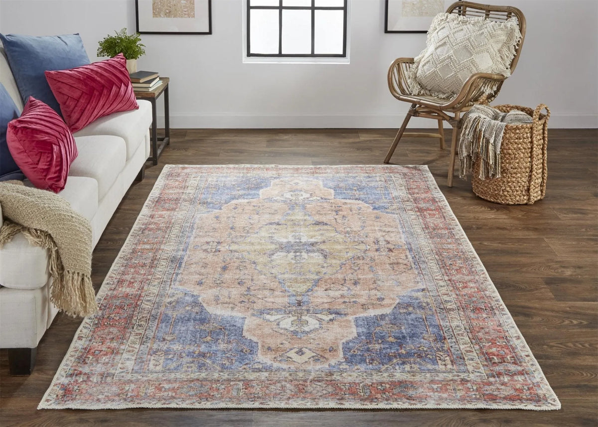 Percy 39Apf Tan/Ivory Rug - Rug & Home