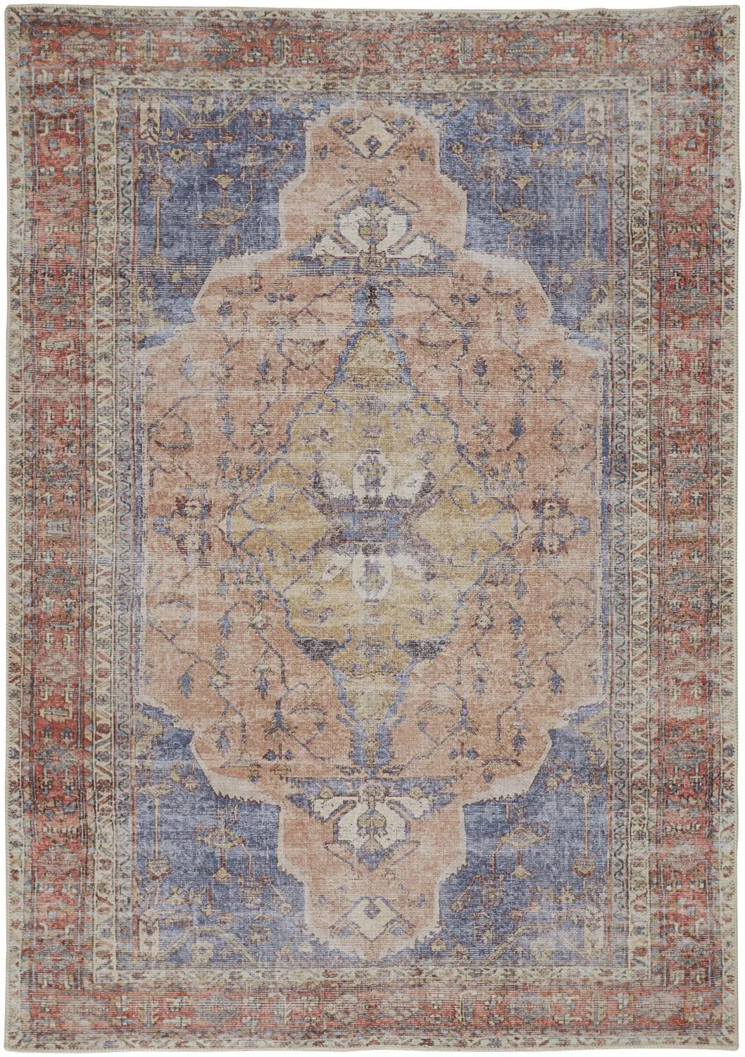 Percy 39Apf Tan/Ivory Rug - Rug & Home