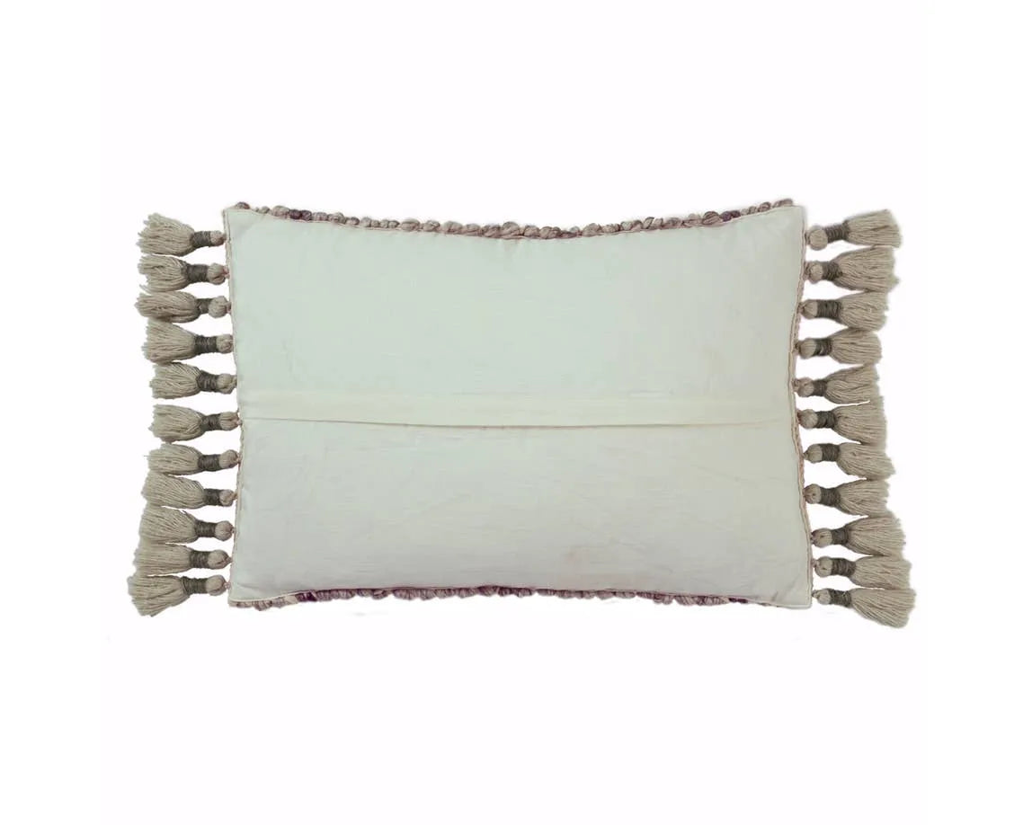 Perlah PER01 Light Grey/Ivory Pillow - Rug & Home