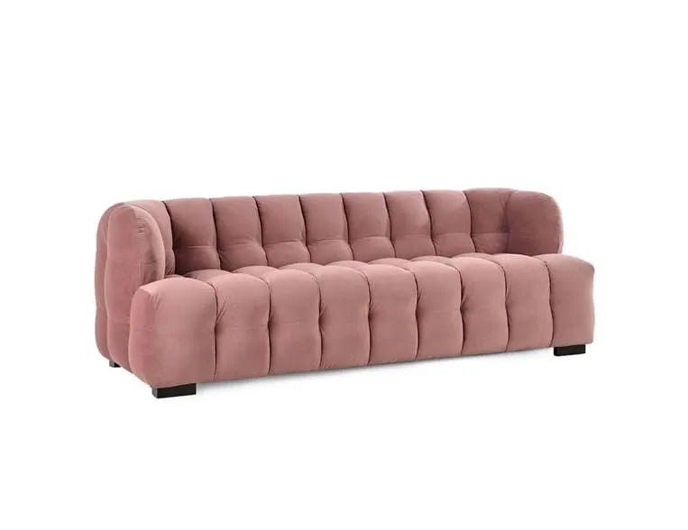 Petra Velvet 89" Sofa Blush - Rug & Home