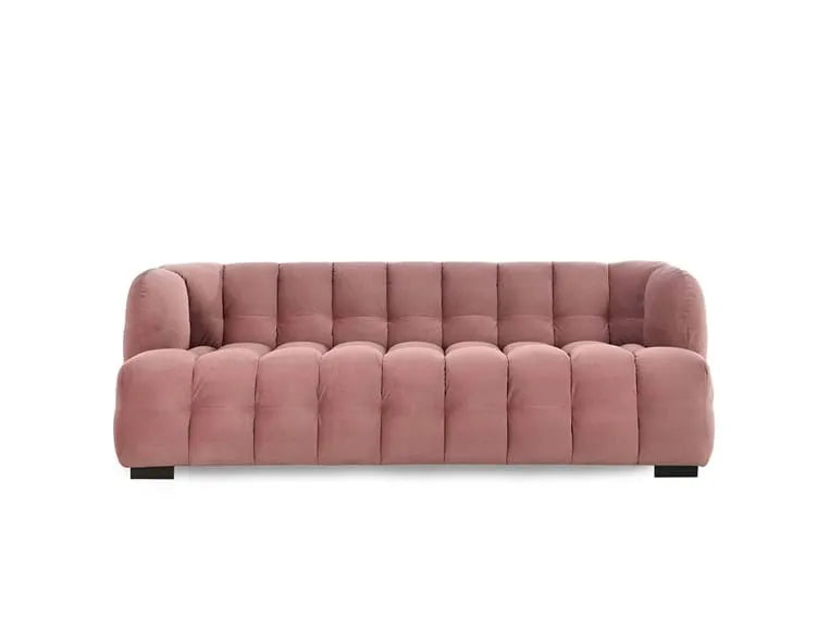 Petra Velvet 89" Sofa Blush - Rug & Home