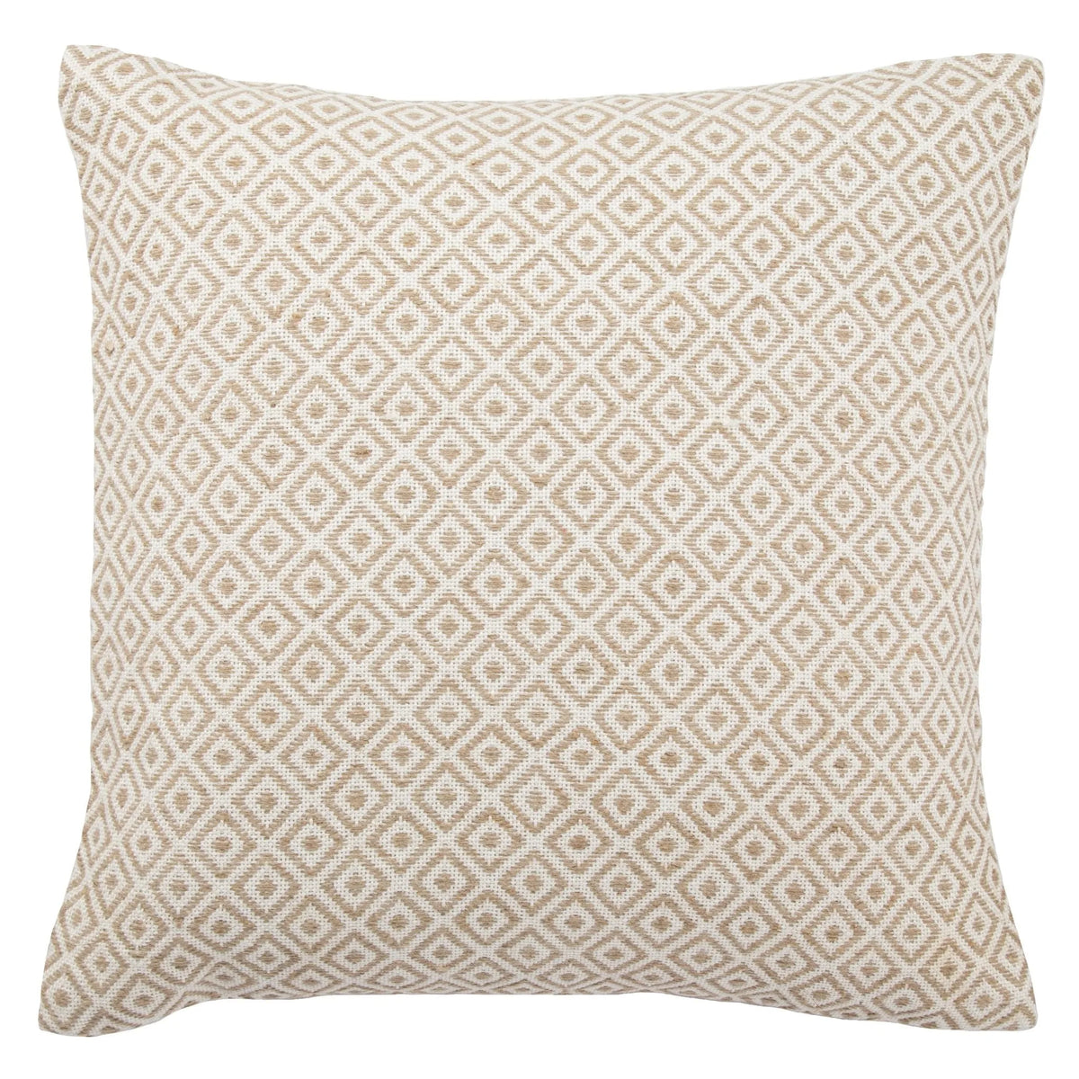 Peykan Pey06 Estes White/Beige Pillow - Rug & Home