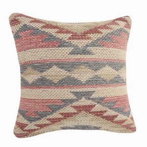 Phoenix 81538PGY Pink/Grey Pillow - Rug & Home