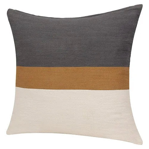 Pillow 08506TUB Tofu/Brown Pillow - Rug & Home