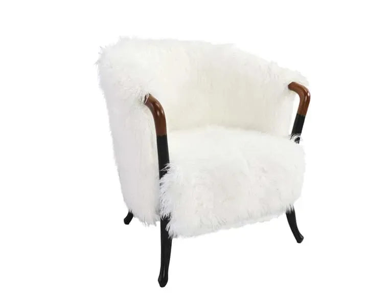 Piper Accent Chair White - Rug & Home