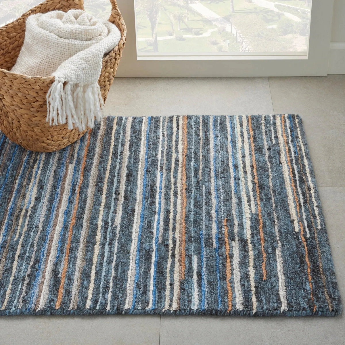Plateau Pae01 Blue Rug